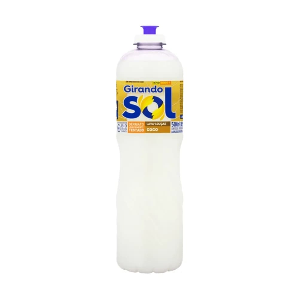 Detergente liquido girando sol coco 500ml