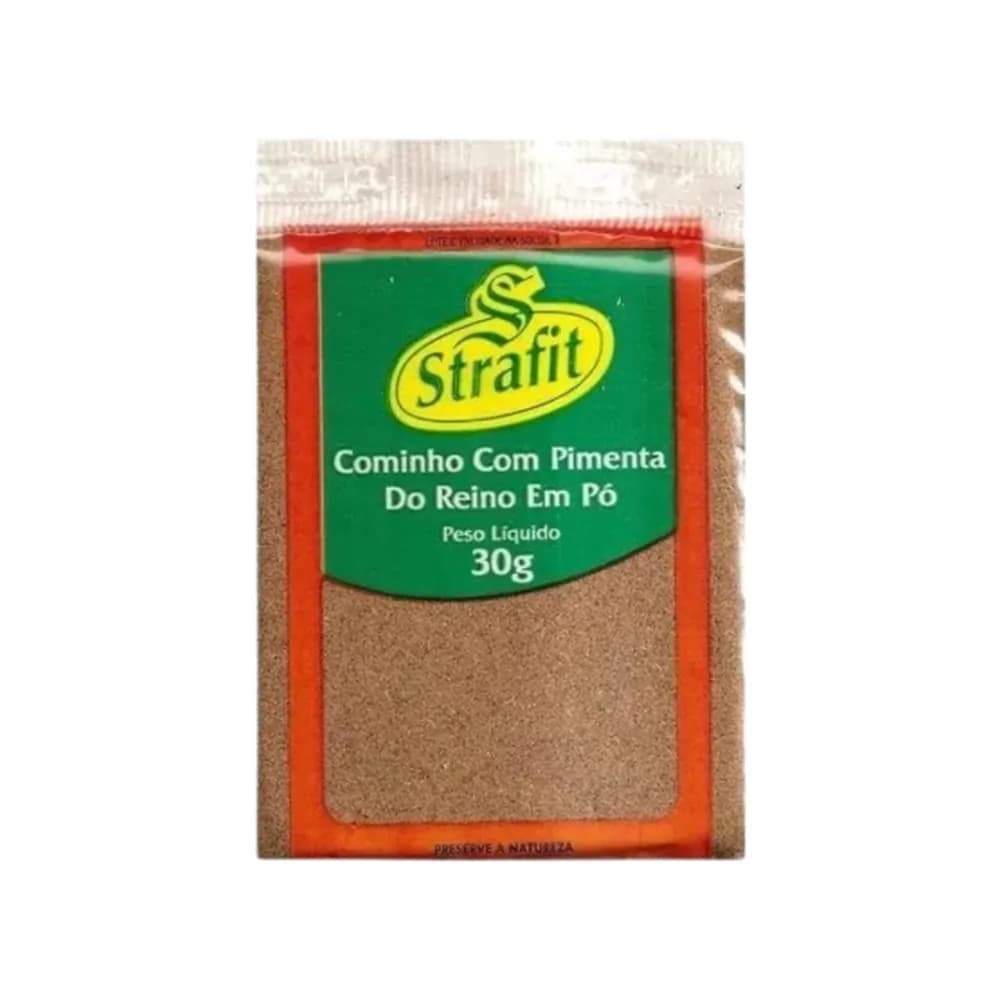 Cominho com pimenta strafit 30g