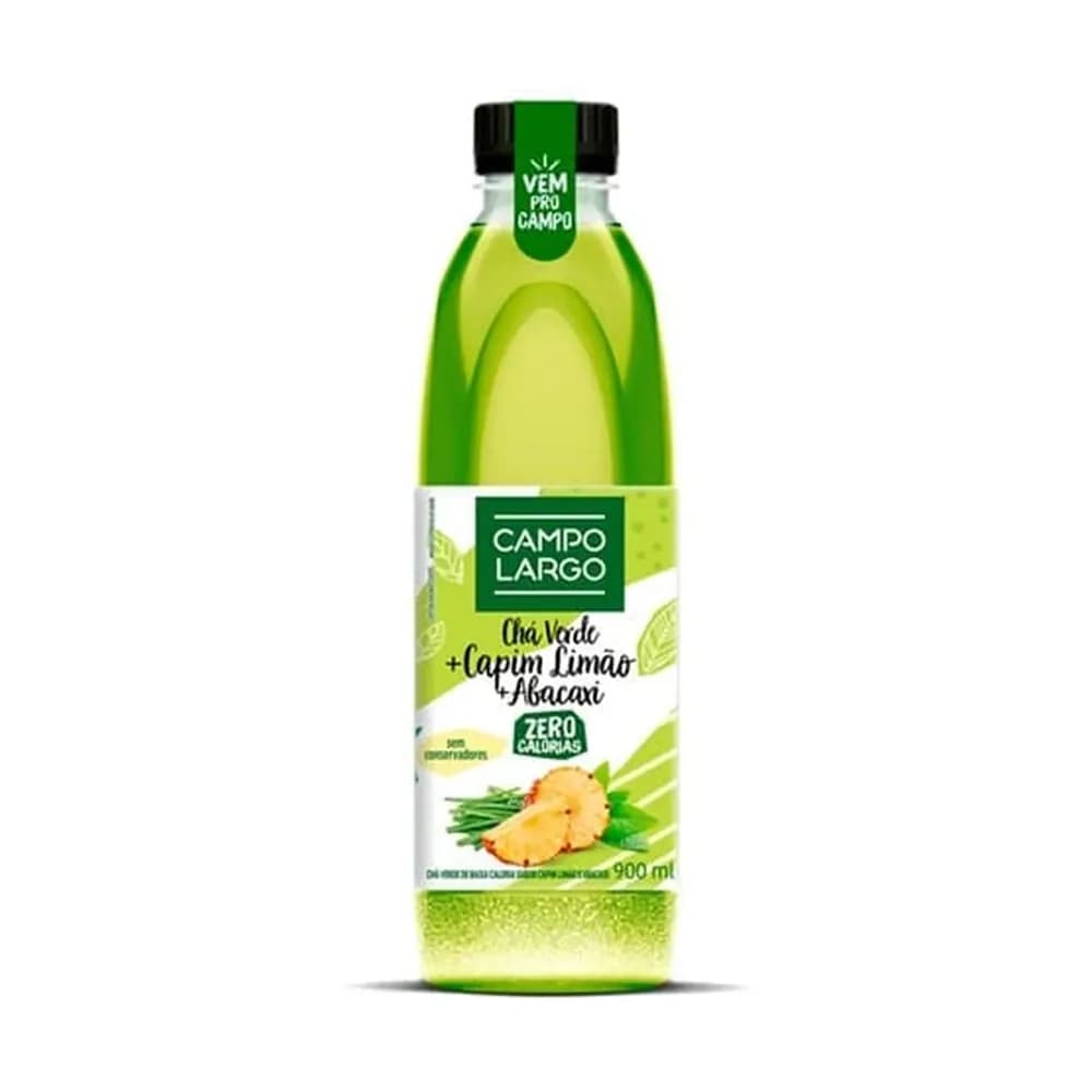 Cha campo largo capim limao e abacaxi 900ml