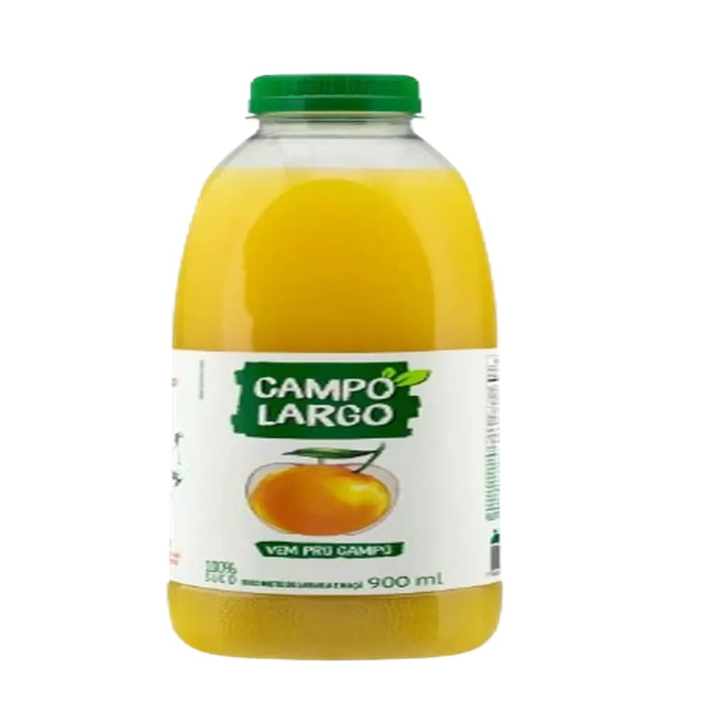 Suco de laranja e maca campo largo 900ml