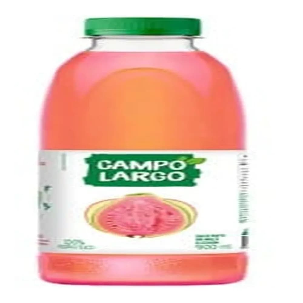 Suco integral campo largo 900ml goiaba/maca
