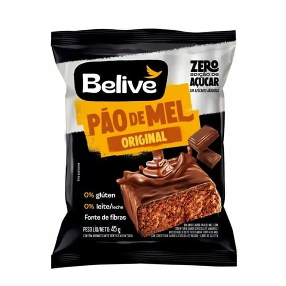 Pao de mel protein zero belive 45g