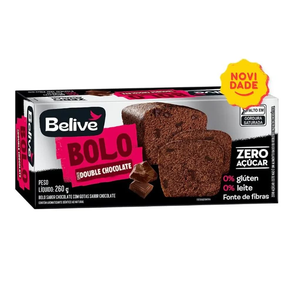 Bolo de chocolate belive 260g