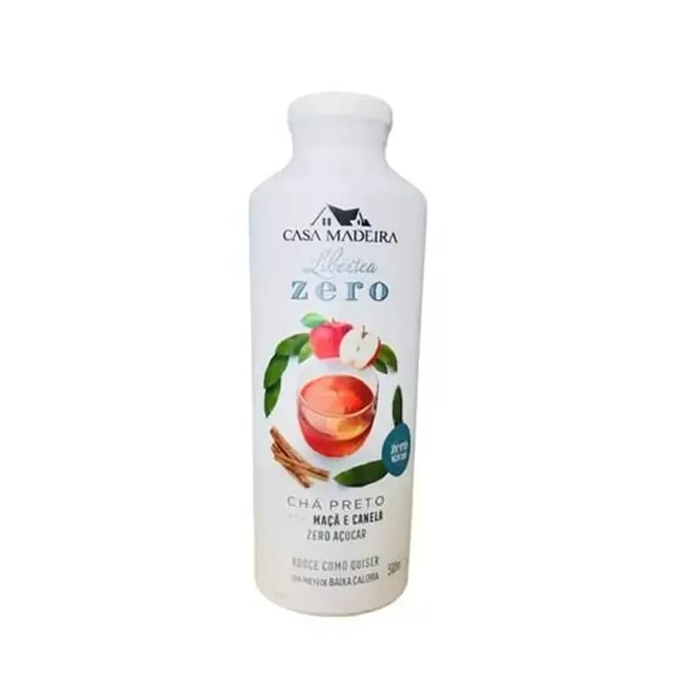 Cha preto maca e canela casa madeira 500ml