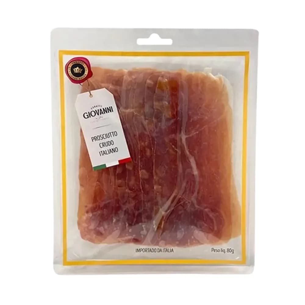 Presunto italiano cru fatiado giovanni ceratti 80g