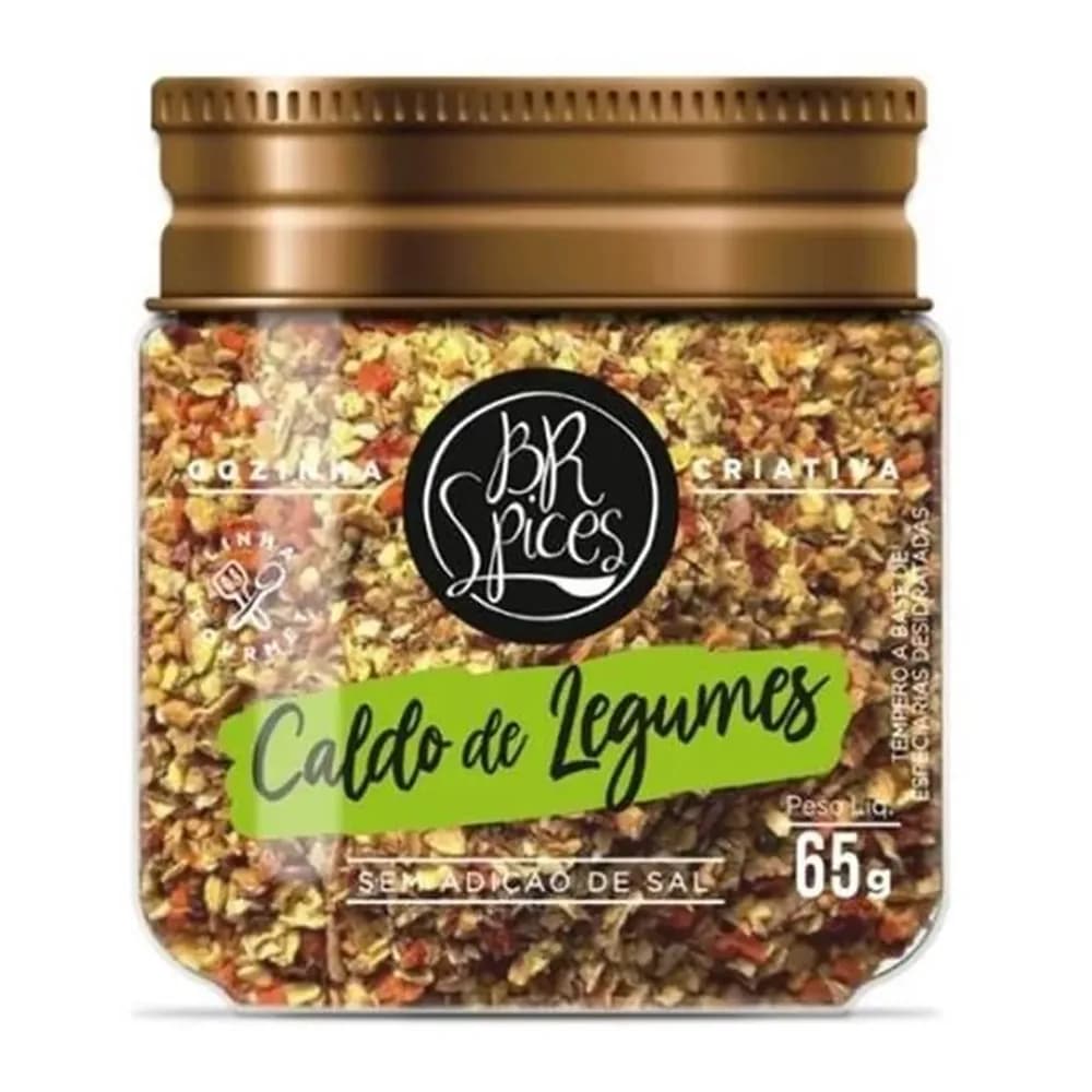Tempero caldo de legumes br spices 65g