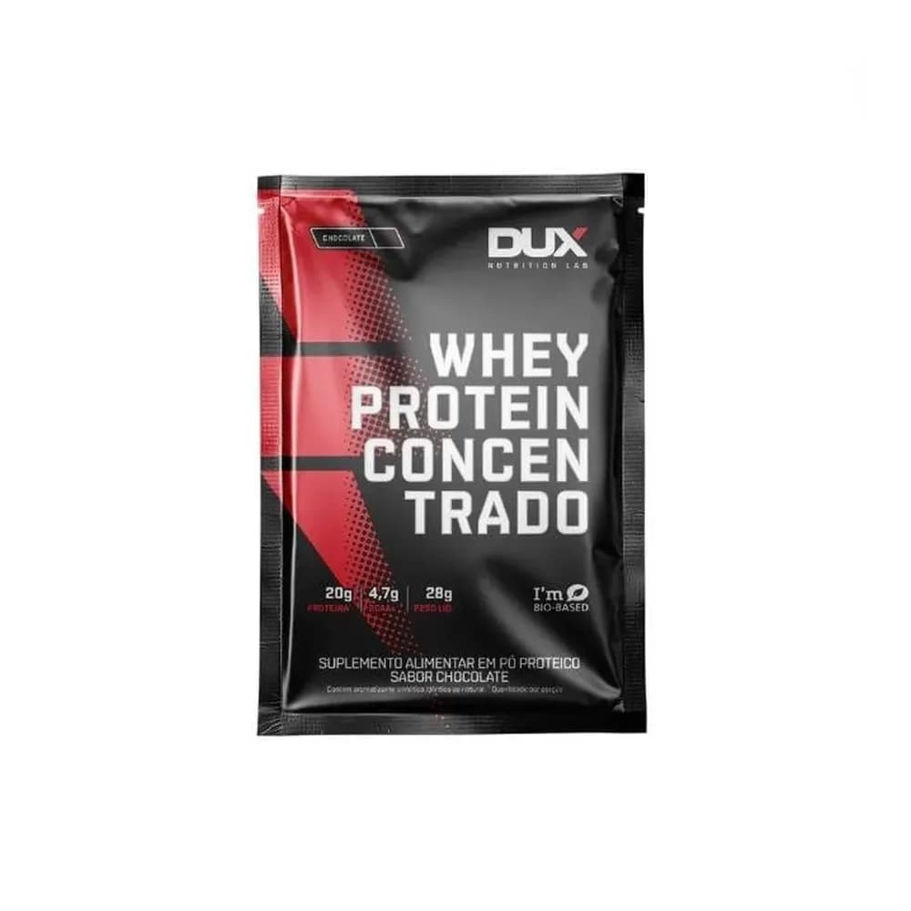 Whey protein concentrado (30g) chocolate - dux nutrition