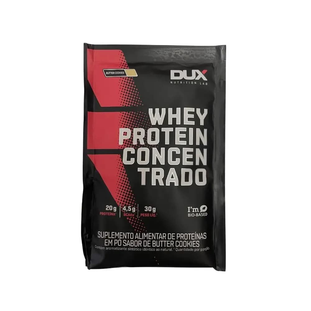 Whey protein concentrado butter cookies dux nutrition 30g