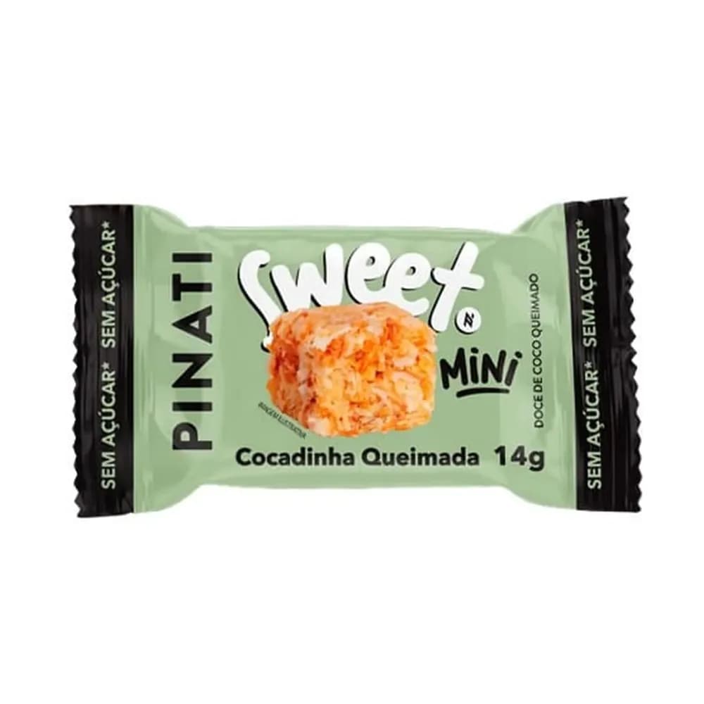 Bombom sweet bite cocadinha queimada pinati 14g