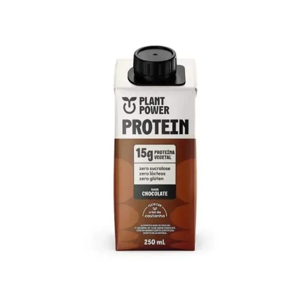Bebida vegetal 250ml protein power plant chocolate