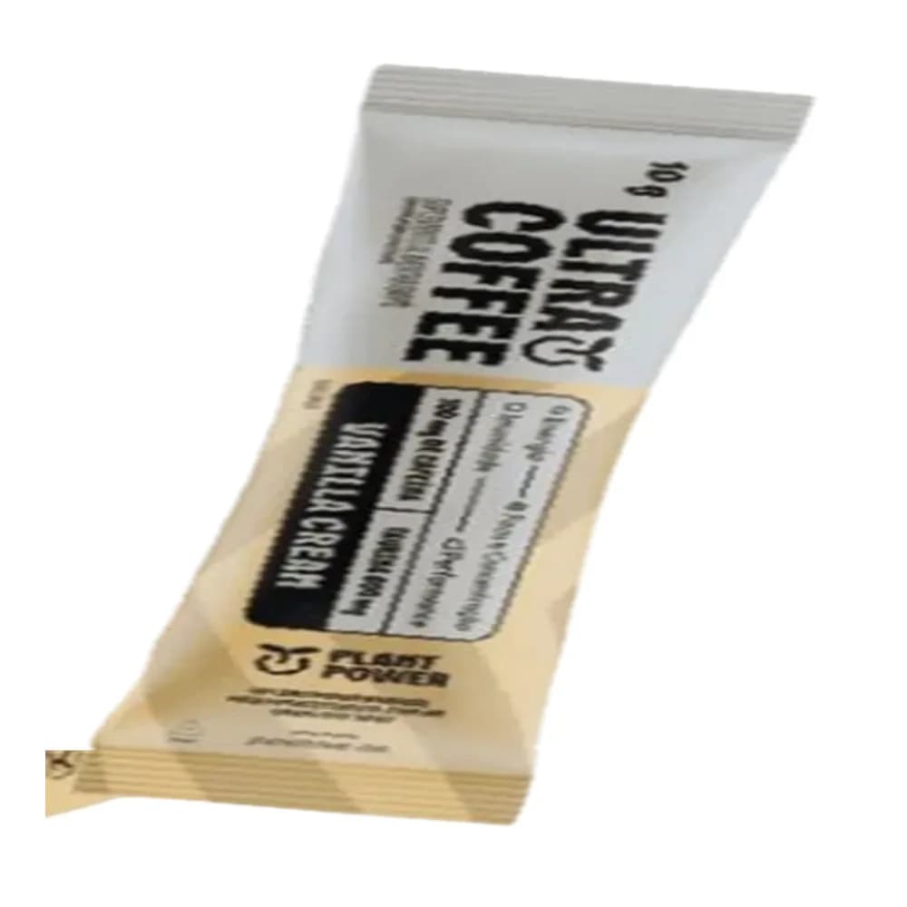Suplemento ultracoffee vanilla cream plant power 10g