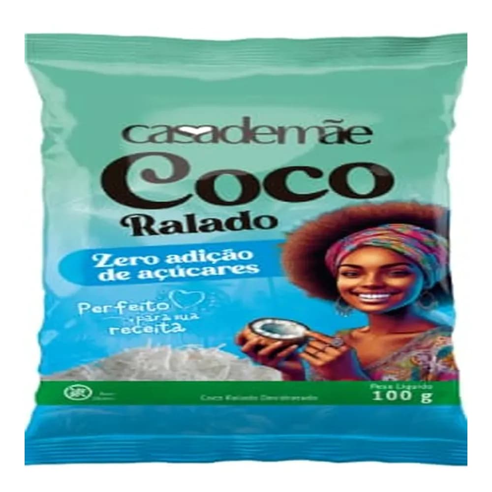Coco casa de mae ralado zero 100g