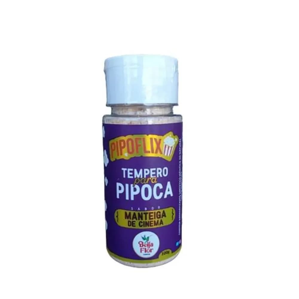 Tempero para pipoca sabor manteiga beija flor 100g
