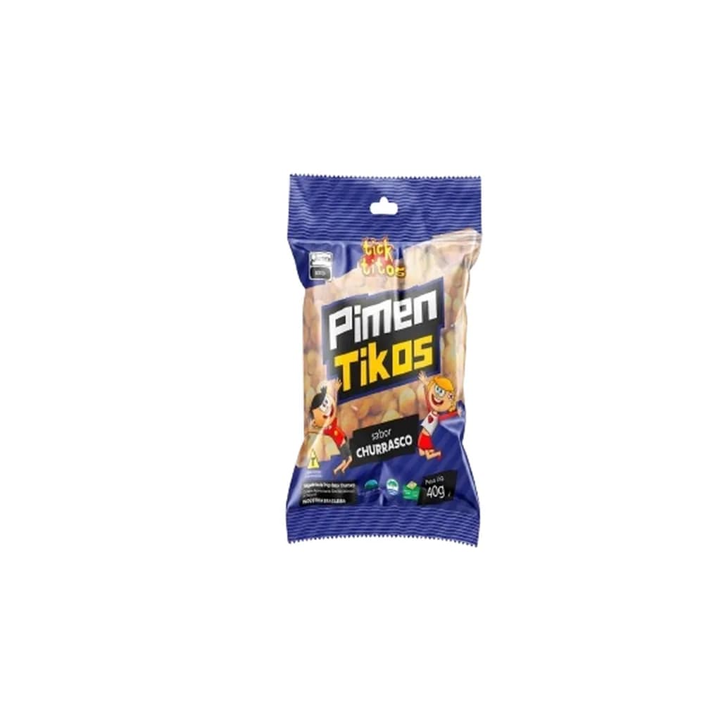 Salgadinho churrasco tick titos 40g