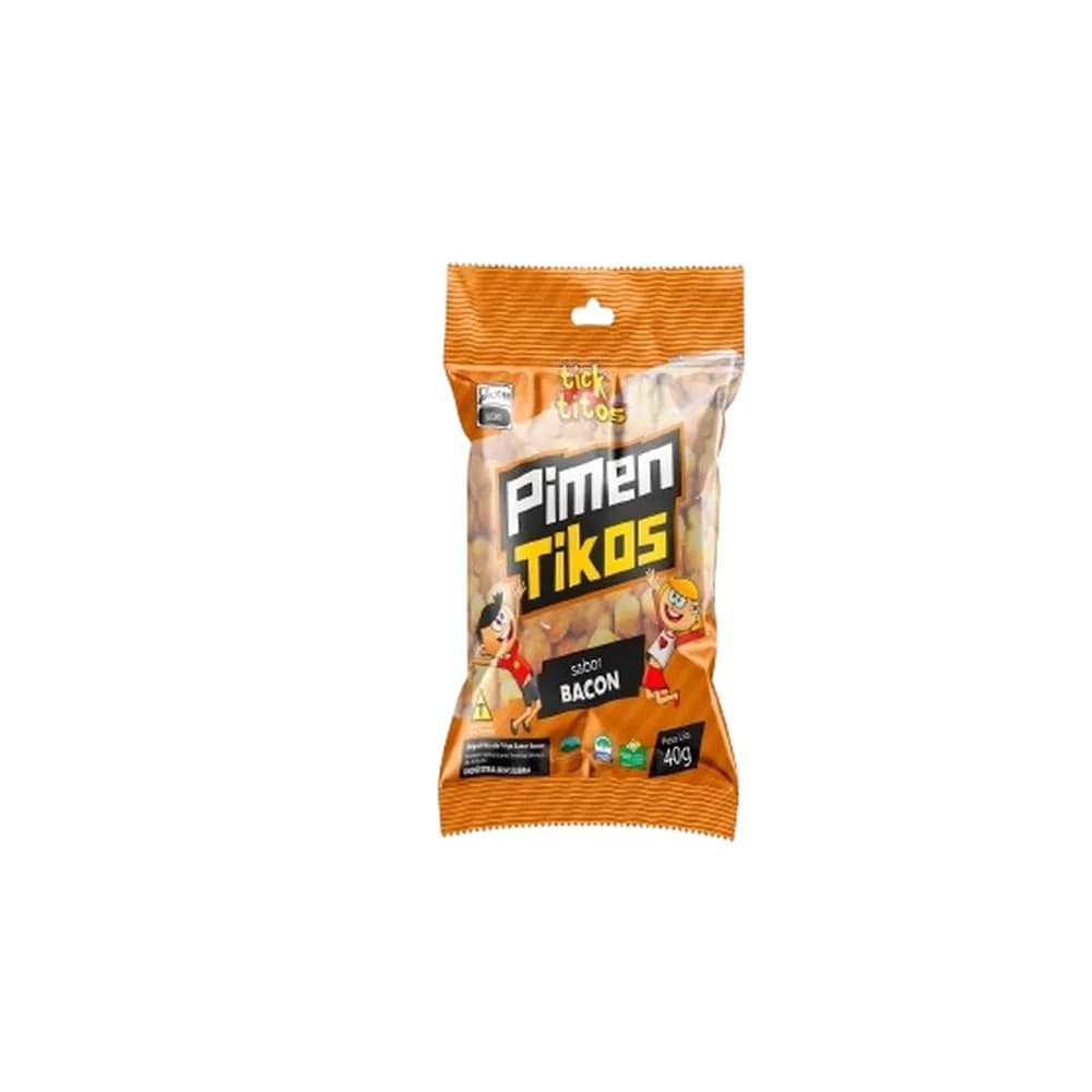 Salgadinho tick titos bacon 40g