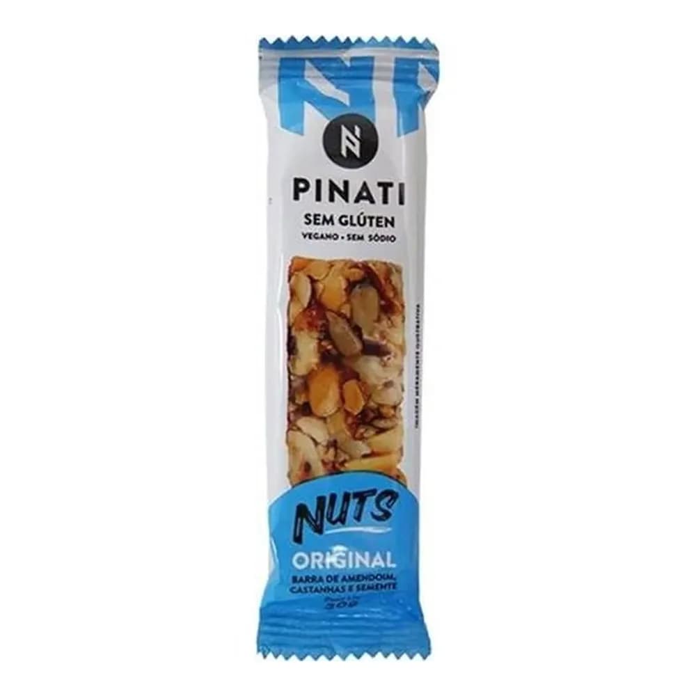 Barra de cereal super saude pinati nuts original embalagem 30g