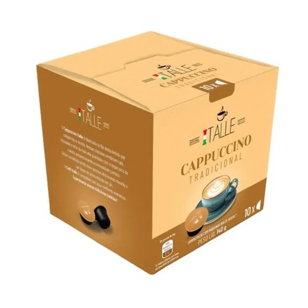 Capuccino tradicional em capsulas italle 140g
