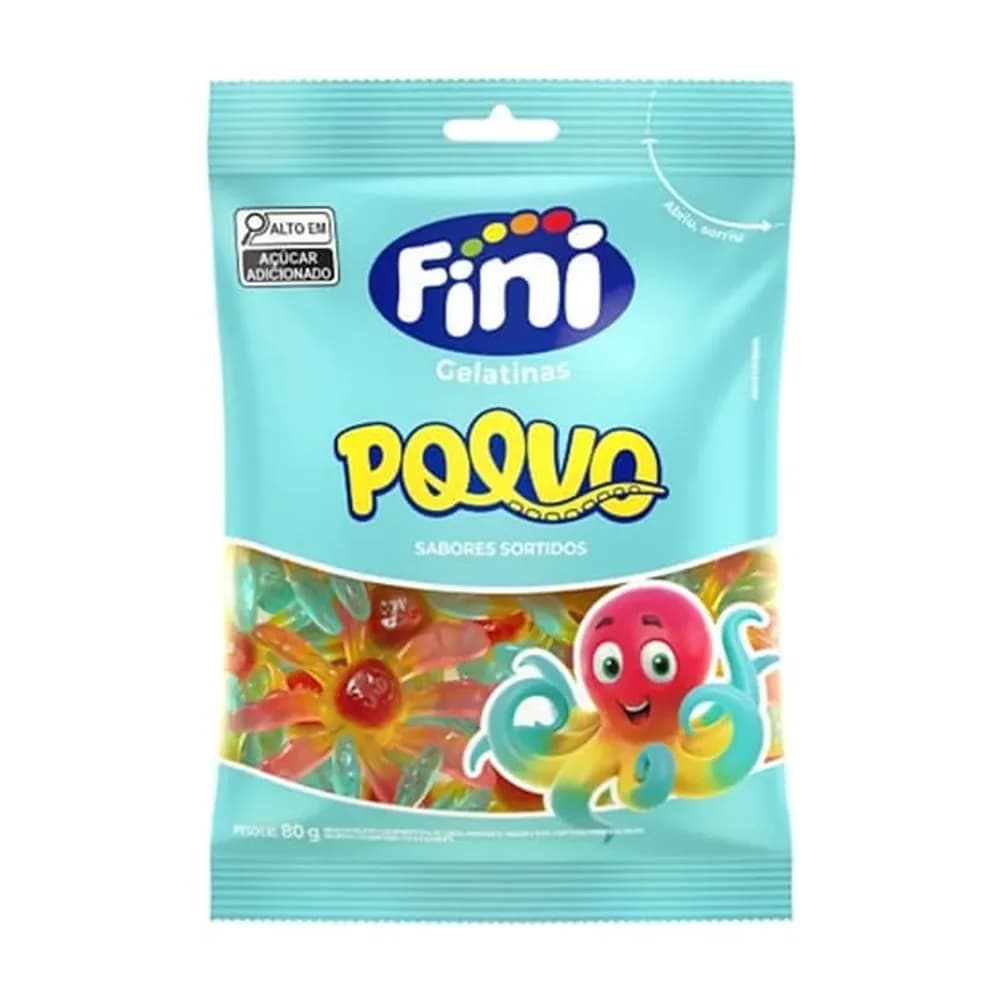 Balas gelatinas polvo sabores sortidos fini 80g