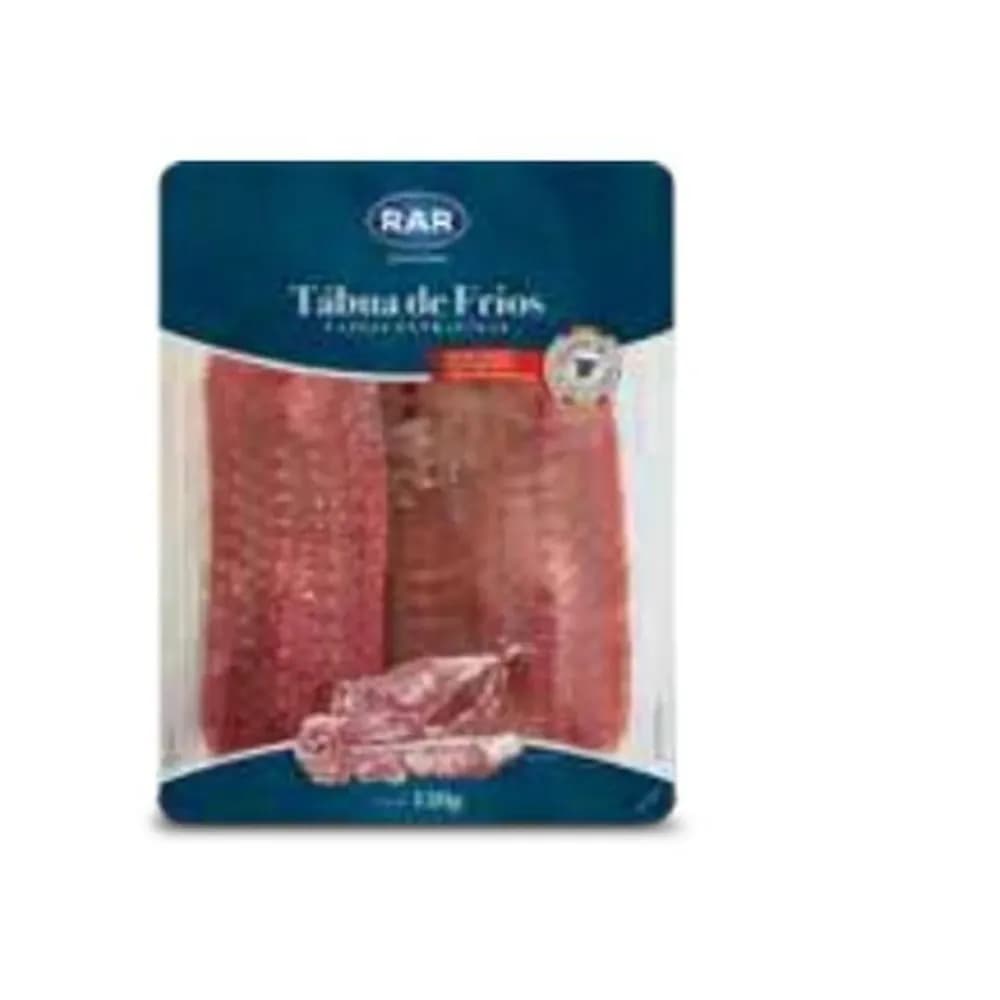 Tabua de frios espanhois rar 120g