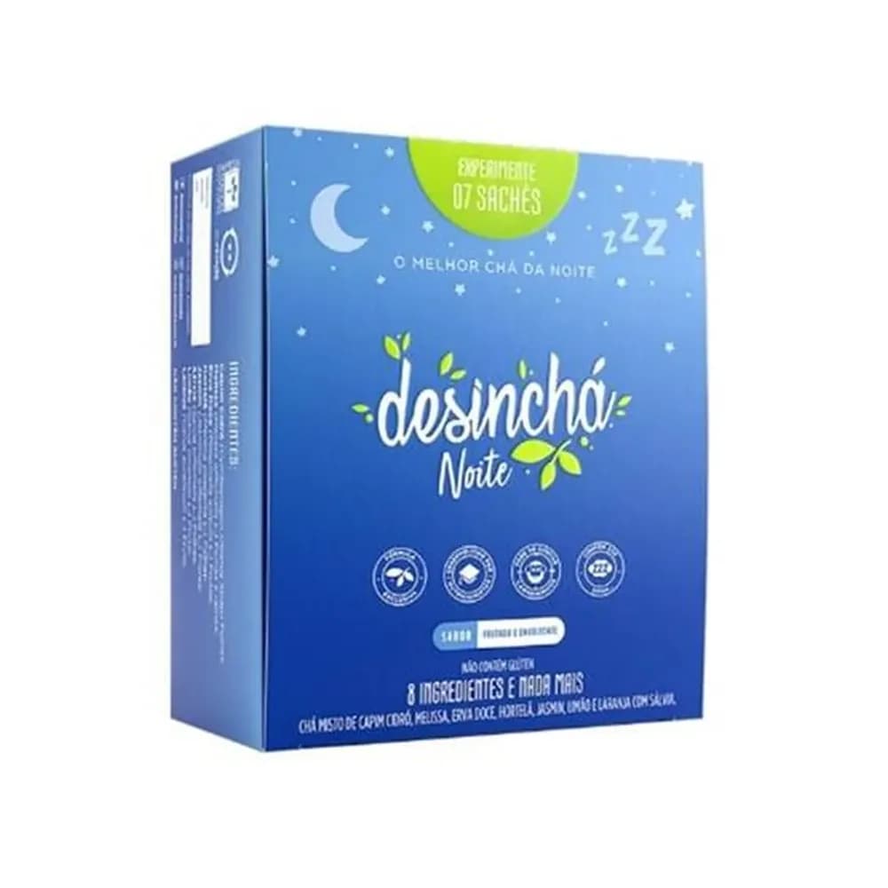 Chá desincha noite 7 dias 10g