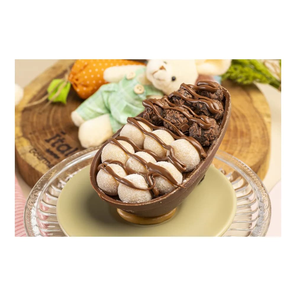 Ovo de colher nutella com ninho 300g un