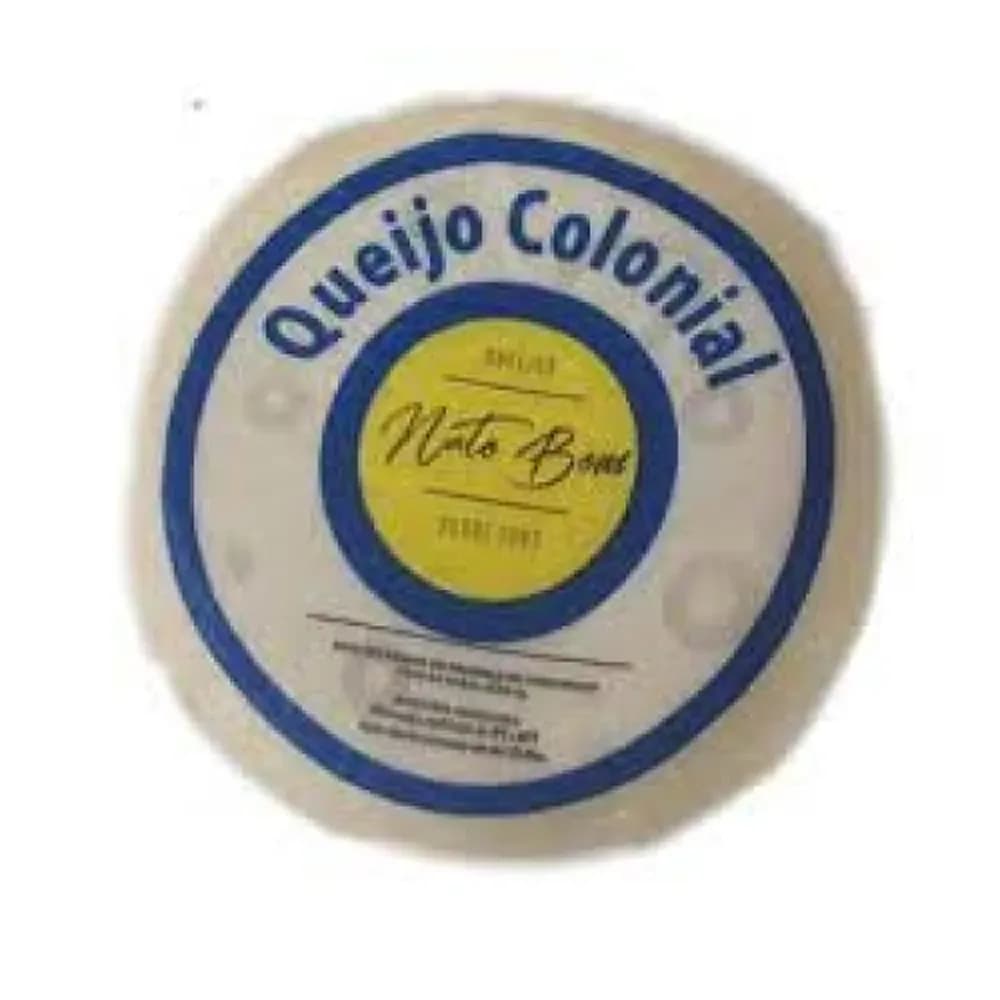 Queijo colonial nato bom fracionado kg