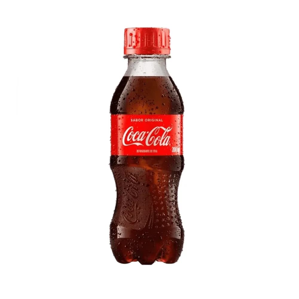 Refrigerante coca cola zero minipet 200ml