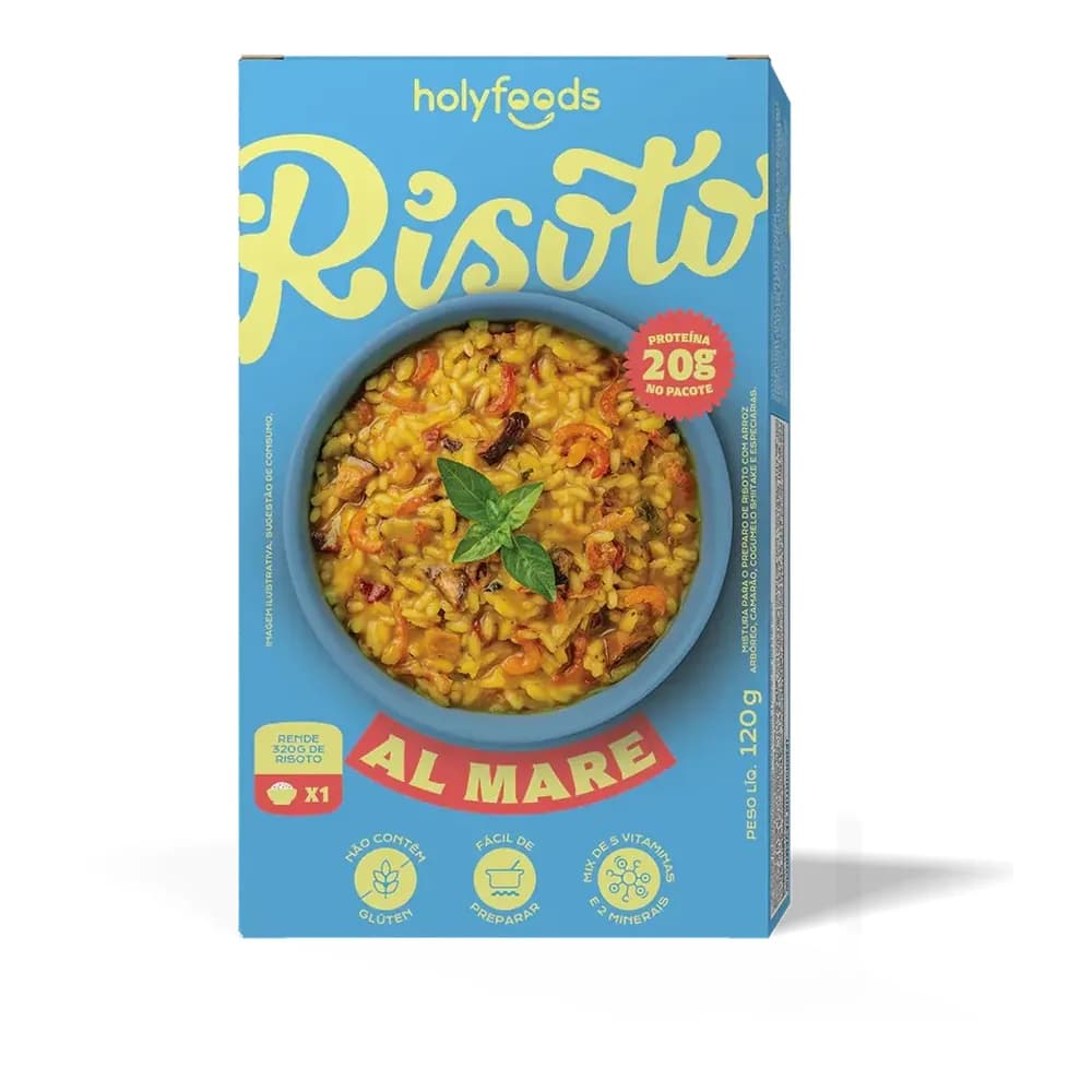 Risoto al mare holy foods 250g