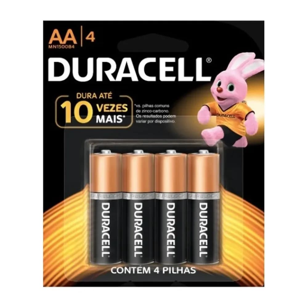 Pilha 4un alcalina duracell media