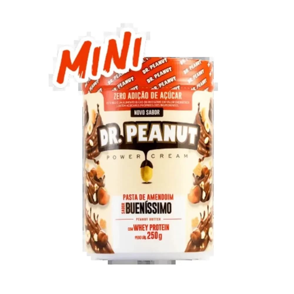 Pasta de amendoim buenissimo 250g dr. peanut