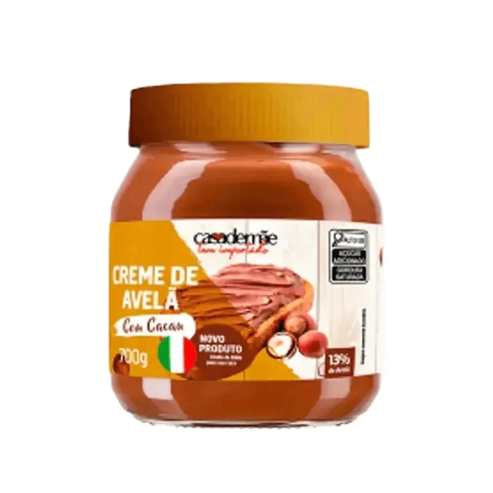 Creme de avelã 350g casa de mãe