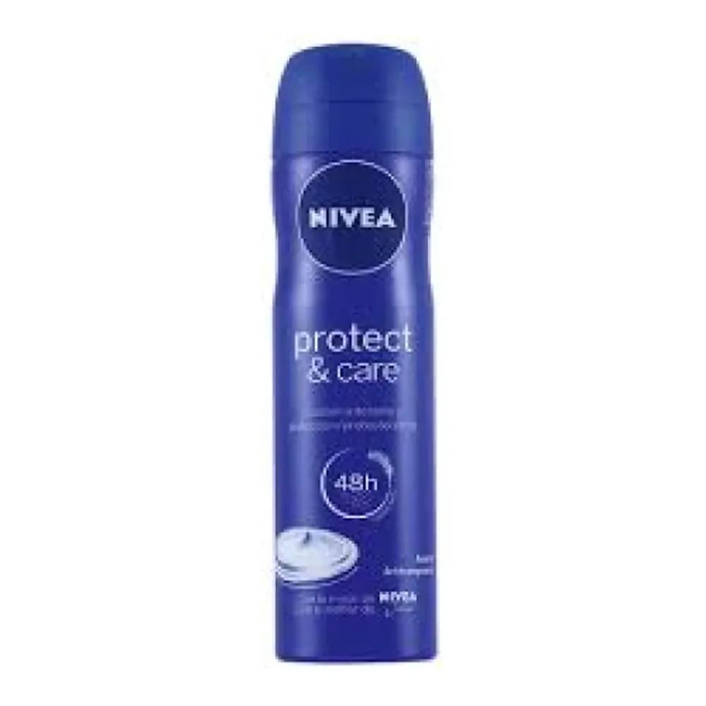 Desodorante feminino antitranspirante nivea protect care aerosol 90g