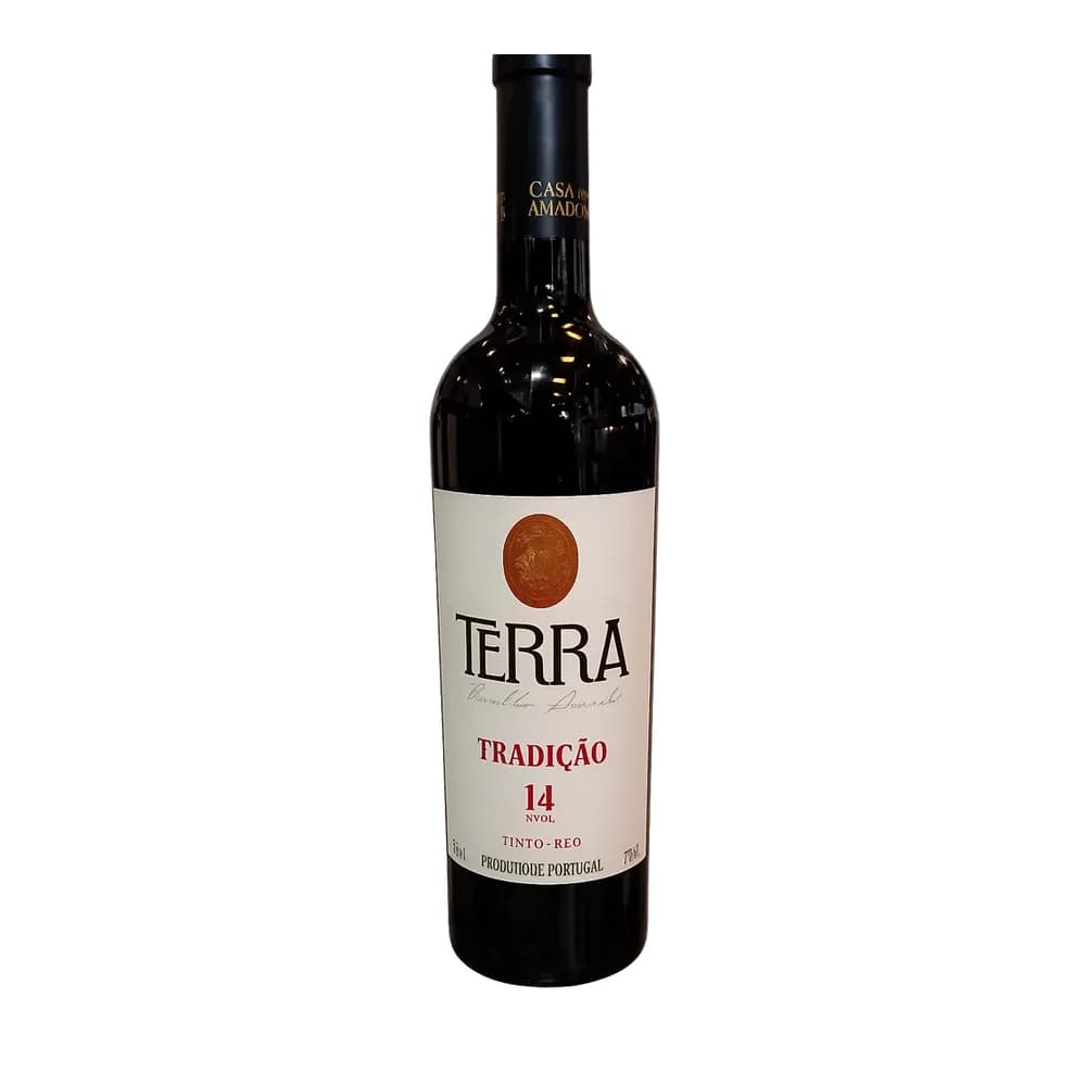 Vinho português tinto seco touriga nacional/tinto roriz e rufete terra osvaldo amado 750ml