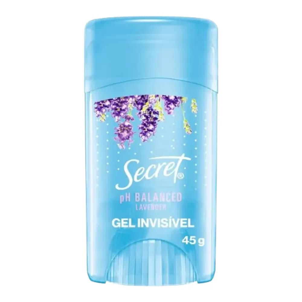 Desodorante feminino stick gel algodao secret 45g