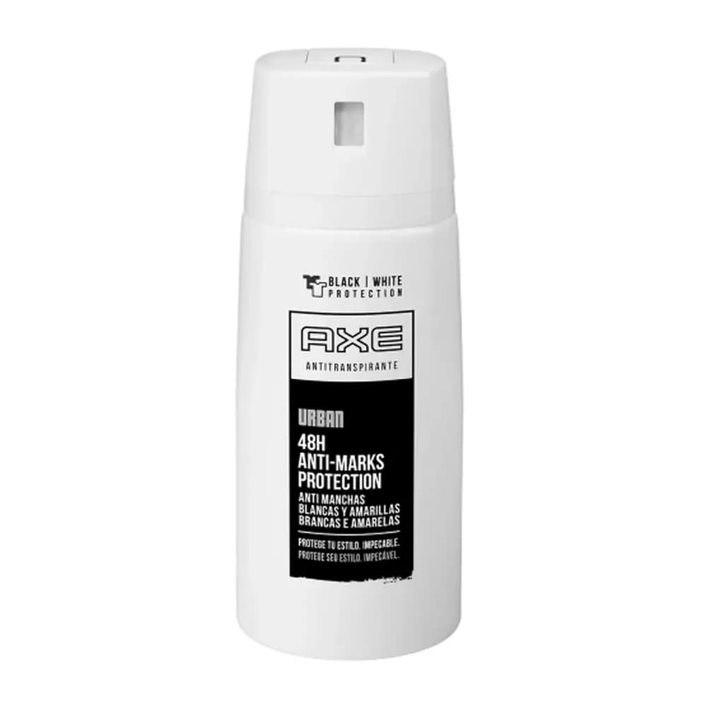 Desodorante antitranspirante urban aerosol masculino axe 152ml