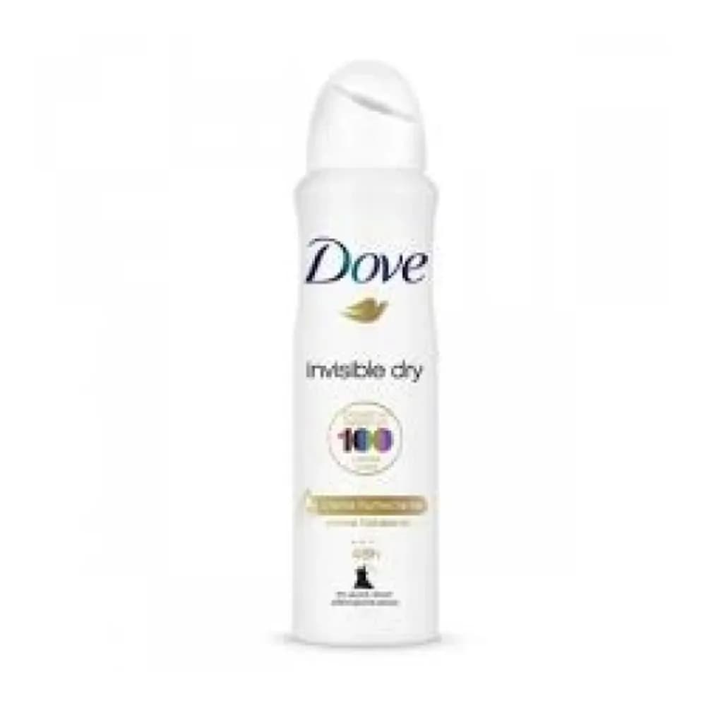 Desodorante antitranspirante aerosol invisible dry dove 150ml