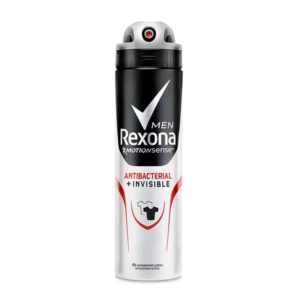 Desodorante men antibacterial invisible rexona 150ml