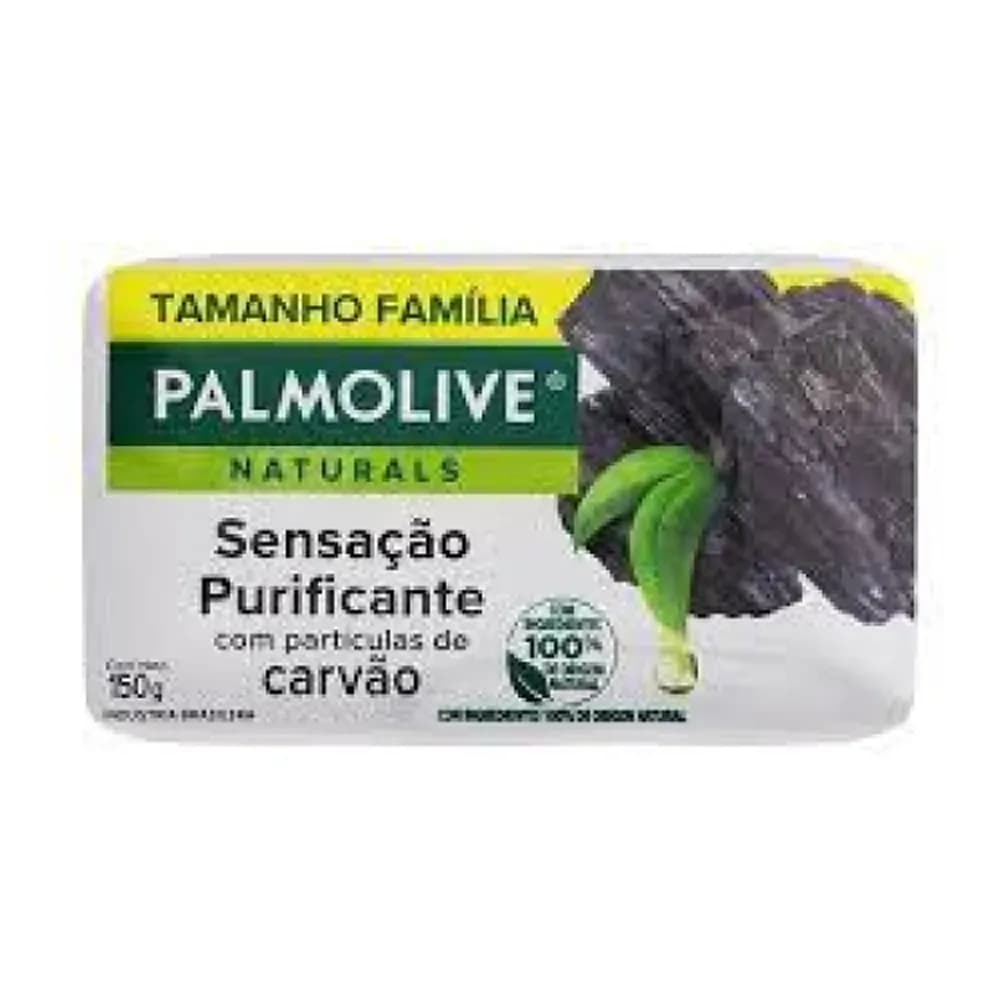 Sabonete em barra naturals sensacao purificante palmolive 150g