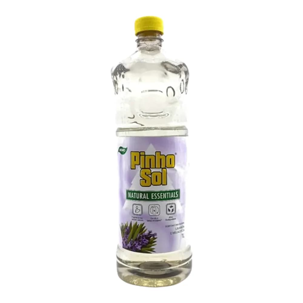 Desinfetante natural essentials lavanda e melaleuca pinho sol 1l