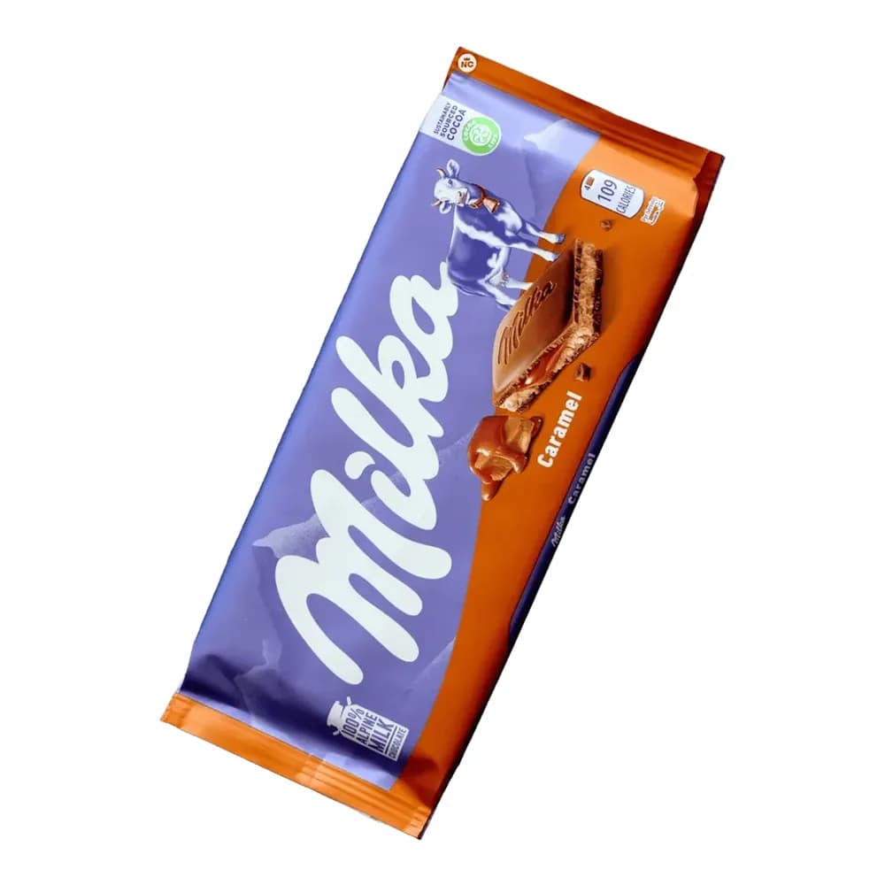 Chocolate milka caramel barra 100g