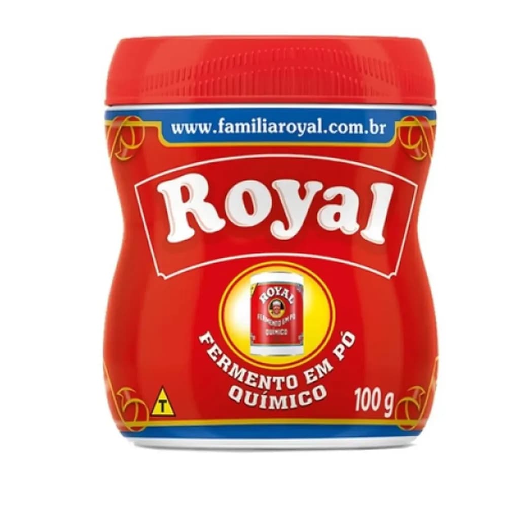 Fermento quimico em po royal 100gr