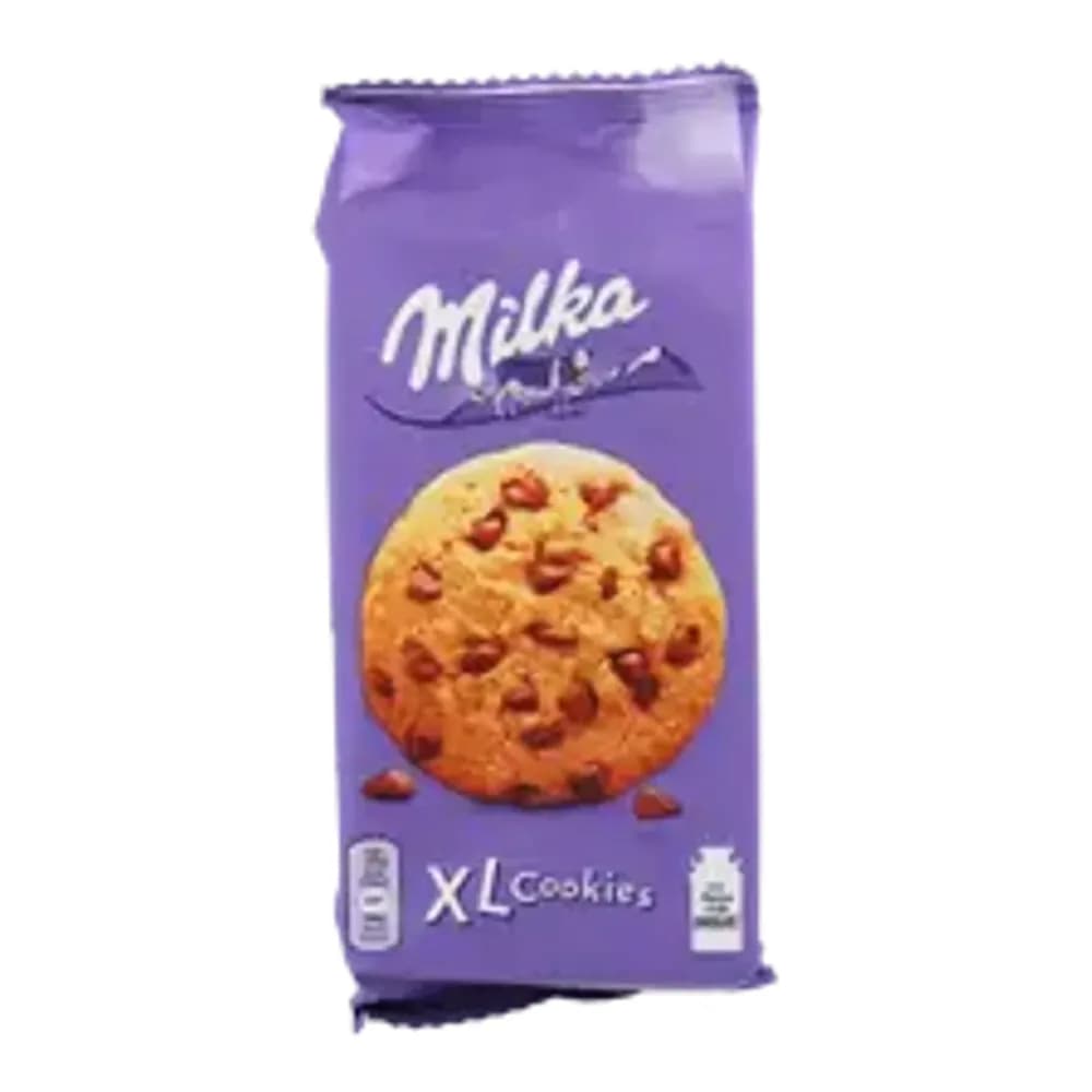 Cookies milka xl nuts embalagem 184g