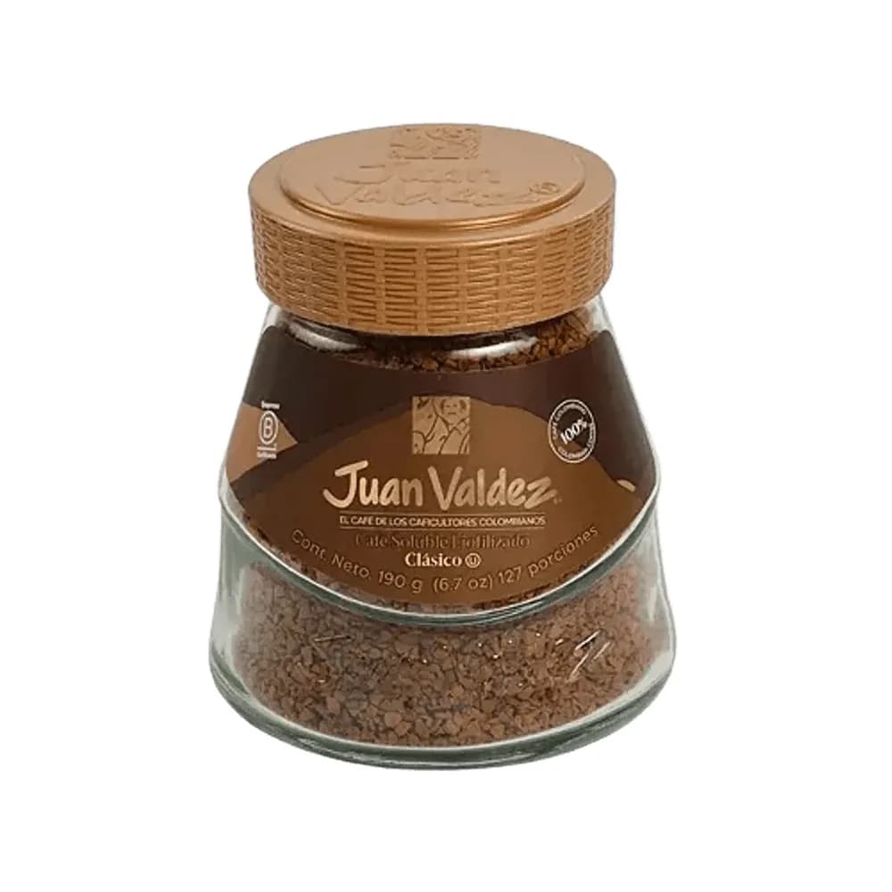 Cafe classico soluvel avela juan valdez 95g