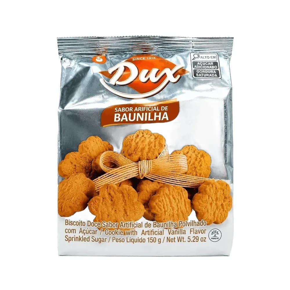 Biscoito doce sabor baunilha dux 150g