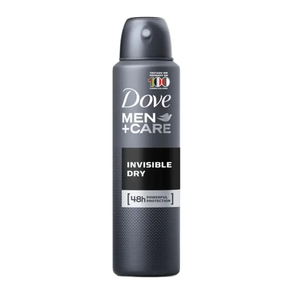 Desodorante aerosol men+care invisible dry dove 150ml