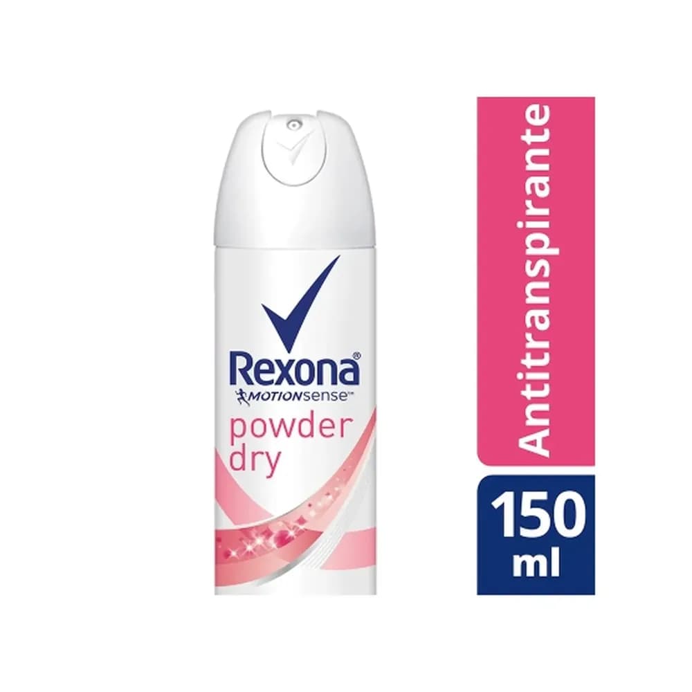 Desodorante feminino powder dry rexona 150ml
