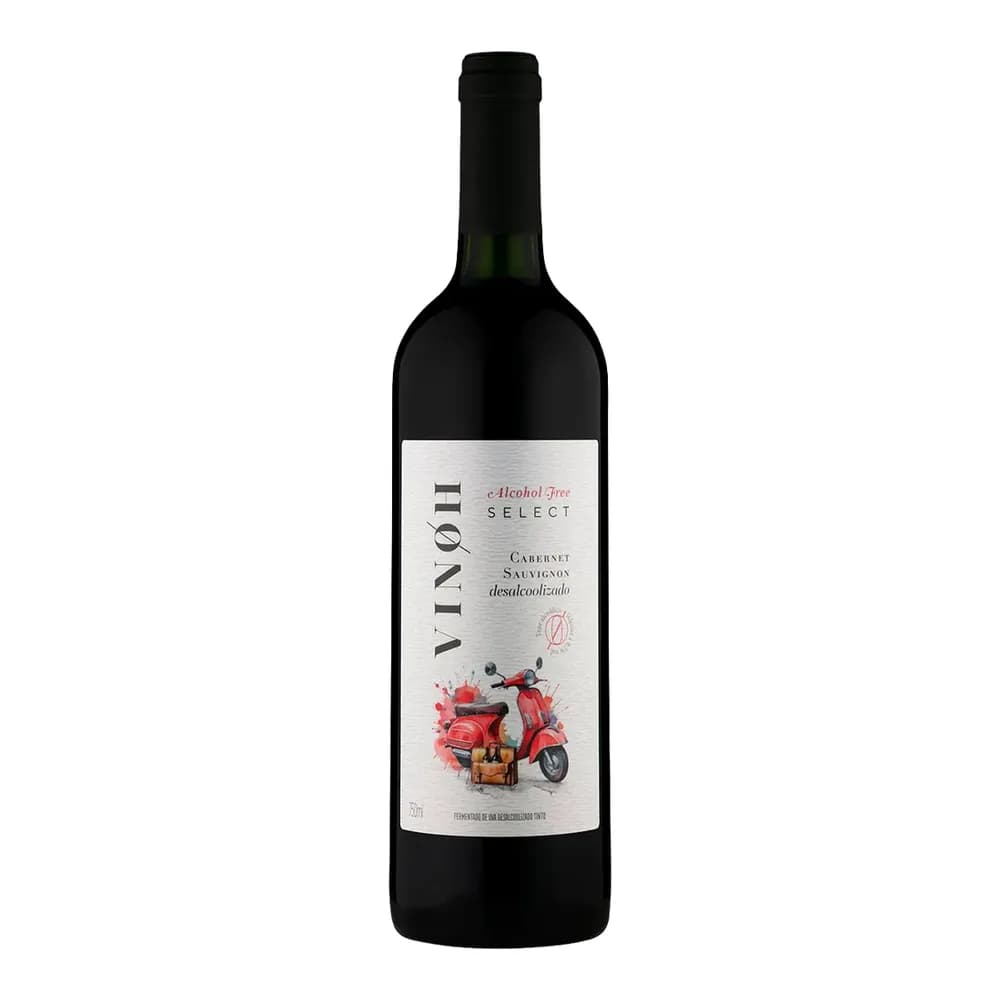 Vinho tinto desalcoolizado seco requingua cabernet sauvignon 750ml