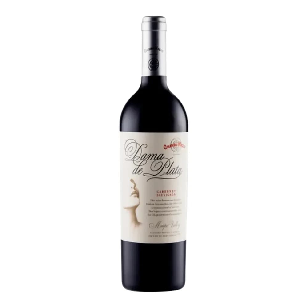 Vinho tinto chileno dama de plata cabernet 750ml