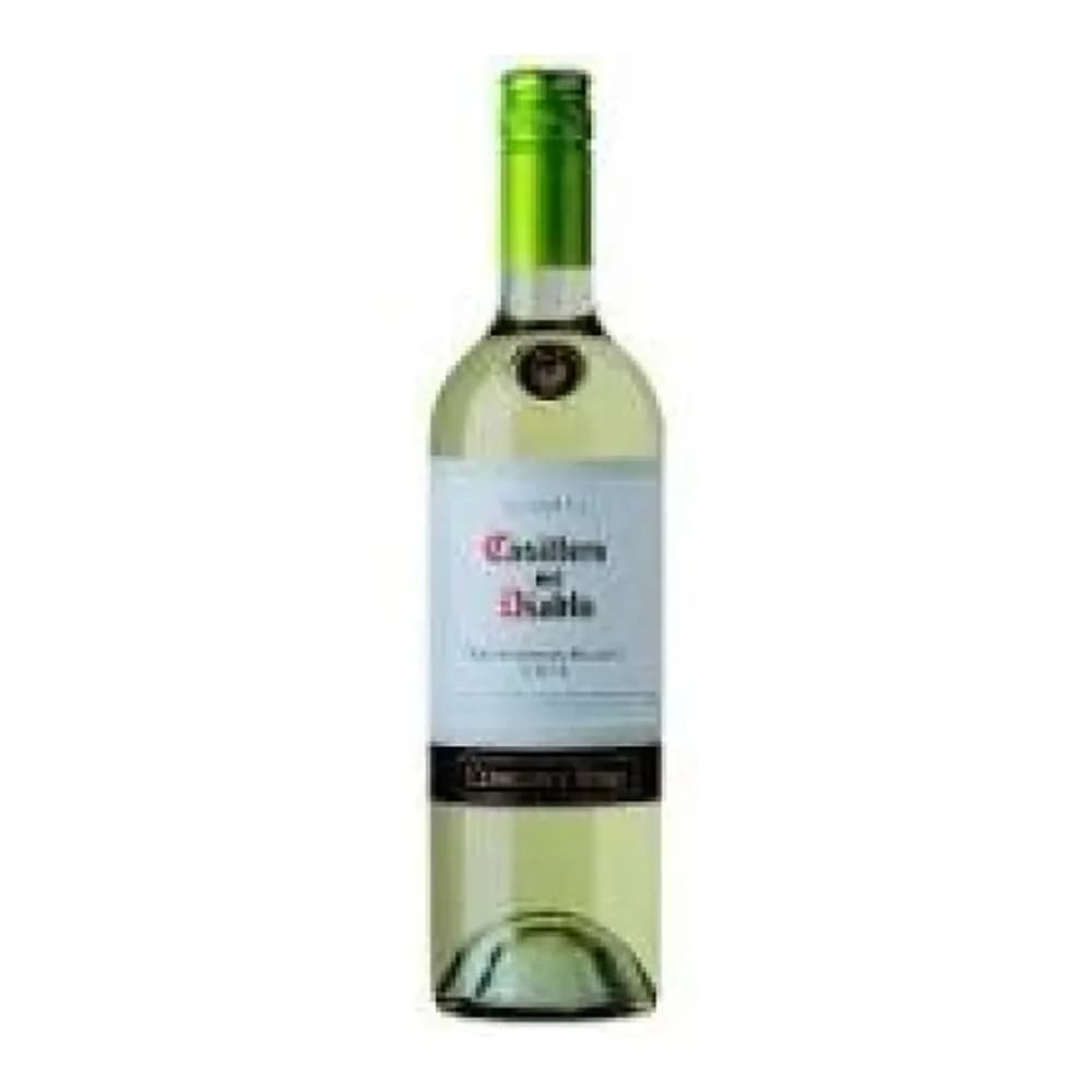 Vinho branco chileno casillero del diablo sauvignon concha y toro 750ml