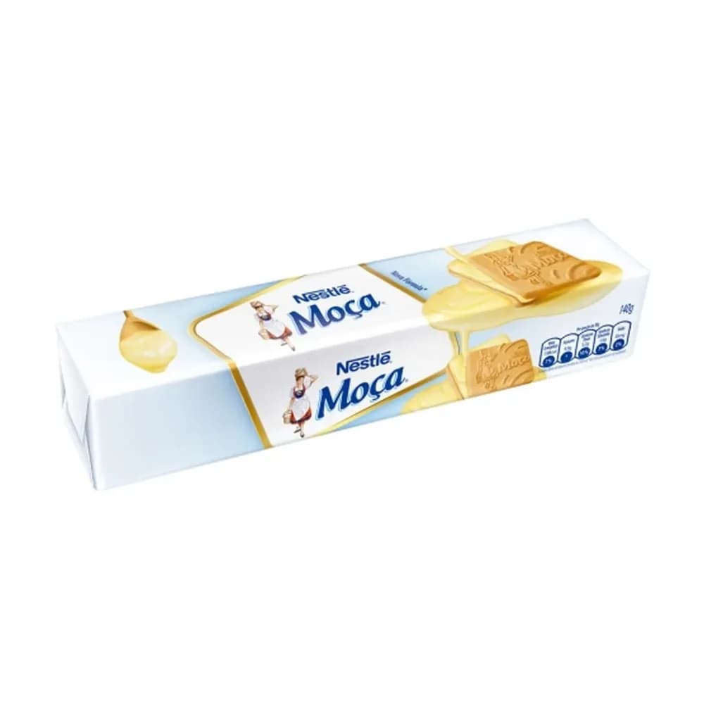 Biscoito recheado moca 140g